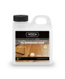WOCA Denmark Oil Refreshing Soap Natural 1 L Also Known as Oil Refresher is a Concentrated Plant Based Cleaner and rejuvenator for use on Oiled Wood Surfaces. Safe and Effective. 1 Liter Natural - Buy Online on SooperMarket.com