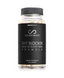 Hairfinity DHT Blocker & Healthy Hair Formula - Hair Growth Supplement with Saw Palmetto, Biotin & Vitamins - Stop Hair Loss & Regrow Hair - Vegan - 60 Veggie Capsules - Buy Online on SooperMarket.com
