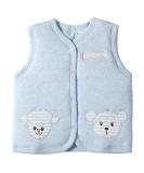 XYIYI Baby Warm Cotton Vest - Unisex Infant Toddler Padded Waistcoat (Blue, 6-9 Months) - Buy Online on SooperMarket.com