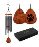 Pet Memorial Wind Chime | Sympathy Wind Chimes for Loss of Dog - In Memory of Dog Gifts (25.5 Inch) - Buy Online on SooperMarket.com