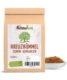 500g Kumin Grinded Powder | Finely Ground Cumin | Strong & Spicy Taste | Ideal for Arabic & Indian Dishes | Popular Ayurveda Spice - Achterhof - Buy Online on SooperMarket.com