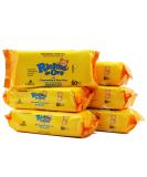 Ricitos de Oro Chamomile and Aloe Vera Baby Wipes Refill 6-Pack - Hypoallergenic, Moisturizing, Alcohol-Free, Lightly Scented, 480 Wipes - Buy Online on SooperMarket.com