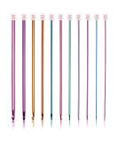 Coopay Long Crochet Hook Set, 11pcs Tunisian Crochet Hooks Multicolor Afghan Crochet Needles for Crocheting, 2mm(B)-8mm(L), Great Knitting & Crochet Supplies Tool Set for Beginner, Crocheter & Knitter Colorful Metal Hook - Buy Online on SooperMarket.com
