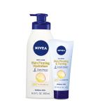 NIVEA Skin Firming Body Lotion Variety Pack - Hydrating 16.9 Fl Oz Lotion & Firming 6.7 Oz Gel Cream - Buy Online on SooperMarket.com