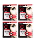 Ardell False Eyelashes Press On Lash Self-Adhesive Wispies Black 4 pack - Buy Online on SooperMarket.com