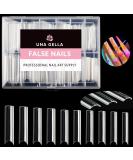 UNA GELLA Tapered Square Nail XXL Tips 120 PCS No C Curve Gel Tips Extra Long Square Straight Nails Half Fake Nail Tips No Trace for Acrylic Nail Tips for Home DIY with Box XXL Square Gel Tips-120pcs - Buy Online on SooperMarket.com