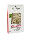 Mr Organic Red Pepper Tortellini - Egg Free - Vegan-Friendly - Made with Organic Ingredients - Delicious and Filling - Perfect for Pasta Lovers - 250g Pack - Buy Online on SooperMarket.com