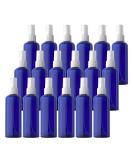 TIANZD 24 Pieces Empty 100 ml Blue PET Plastic Fine Mist Pump Spray Bottles with Clear Top Portable Sprayer for Perfume Water Cosmetic Travel Containers Refillable 2x Funnel - Buy Online on SooperMarket.com