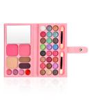 Make Up Palette Eyeshadow Palette Makeup Palette Set Include Eyeshadows Lipstick Blush Eyebrow Powder Shading Powder Small Makeup Brushes Mirror - Buy Online on SooperMarket.com