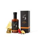 Chilli No.5 | Chinese Stir-Fry Hot and Sour Sauce Award-Winning Exclusive Five Chilli Blend Healthy Superfoods and Organic Vegan Gluten Free No Artificial Colours or Flavourings 200 ml Bottle - Buy Online on SooperMarket.com