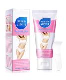 Bikini Area Hair Removal Cream 60g - Gentle Depilation for Sensitive Skin - Intimate Hair Removal Cream for Women - Buy Online on SooperMarket.com