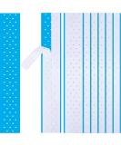 8 Pieces Lace Front Wig Tape Double-Sided Waterproof Lace Wigs Tape Adhesive Tape for Wigs Toupees Hair Pieces and Hair Extension - Buy Online on SooperMarket.com