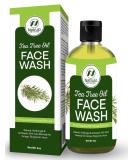 Tea Tree Oil Face Wash 4oz - Natural Skin Cleanser for Acne & Ringworm - Made in USA - Buy Online on SooperMarket.com
