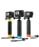 Sametop Floating Hand Grip for GoPro & Action Cameras - Waterproof Handle in Blue - Buy Online on SooperMarket.com
