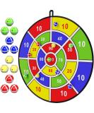 BooTaa 29" Large Dart Board for Kids, Kids Dart Board with Sticky Balls, Boys Toys, Indoor/Sport Outdoor Fun Party Play Game Toys, Birthday Gifts for 3 4 5 6 7 8 9 10 11 12 Year Old Boys Girls 100 Scores - Buy Online on SooperMarket.com