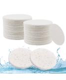 60 Count Facial Sponges Cleansing White Compressed Face Sponges Cleansing Natural Wood Pulp Cotton Face Washing Sponge Cosmetic Sponges for Makeup Removal Exfoliating(2.5 Inch) - Buy Online on SooperMarket.com