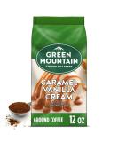 Green Mountain Coffee Roasters Caramel Vanilla Cream Ground Coffee 12 oz - Light Roast - Bagged Flavorful Ground Coffee - 1 Pack - Buy Online on SooperMarket.com