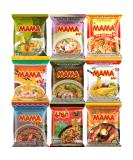 MAMA Instant Noodles Ramen Thai Cuisine Exploration Bundle by Starry Mart (8 Packs with 5 Different Flavours) - Buy Online on SooperMarket.com