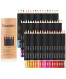 Soucolor 72-Color Colored Pencils for Adult Coloring Books, Soft Core, Artist Sketching Drawing Pencils Art Craft Supplies, Coloring Pencils Set Gift for Adults Kids Beginners - Buy Online on SooperMarket.com
