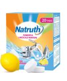 Buy NATRUTH 20 Pack Limescale Removal & Odor-Free Cleaning Tablets | Efficient Kettle & Coffee Cup Descaler for Stainless Steel | International Shipping Available - Buy Online on SooperMarket.com