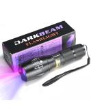 Darkbeam UV Flashlight 365/395nm - Portable Black Light Detector for Dog Urine Pet Spots & Banknote Identification - Mini Handheld LED Lamp - Buy Online on SooperMarket.com