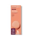 Cleanlogic Bath & Body Dual-Texture Facial Buffers for Sensitive Skin Removes Makeup & Exfoliates Dull & Dry Skin vegan-Friendly-Pack of 9 - Buy Online on SooperMarket.com