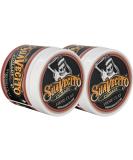 Suavecito Firme Clay Pomade 4 oz - 2 Pack | Strong Hold, Low Shine Matte Hair Clay for Men - Buy Online on SooperMarket.com