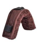 WALDHAUSEN Lambskin Nose/Chin Pad - 18 cm Brown | Premium Equestrian Gear - International Shipping Available - Buy Online on SooperMarket.com