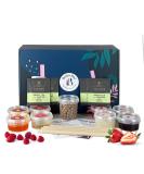 Boba Bar London |Exotic Escapades Fruit Bubble Tea Kit | 4 Fruit Tea Flavours | 4 Boba & Jelly Toppings | Tapioca Pearls | 4 Bamboo Straws | 4 Tea Bags | 2 Recipe Cards Boba Bar London |Exotic Escapades Fruit Bubble Tea Kit | 4 Fruit Tea Flavours | 4 Boba - Buy Online on SooperMarket.com