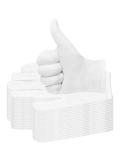 Paxcoo 20 Pairs White Cotton Gloves for Dry Hands, Eczema, Cosmetic Moisturizing - Medium Size - Buy Online on SooperMarket.com