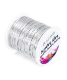 anezus 20 Gauge Jewelry Wire, Craft Wire Tarnish Resistant Copper Beading Wire for Jewelry Making Supplies and Crafting (Silver) - Buy Online on SooperMarket.com