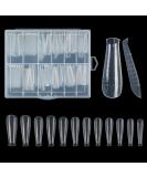 Duals Forms Acrylic Nail System UV Gel Nail Mold Full Cover Fasle Nail Tips Nail Form French Extension Tips Stickers Duals Forms Nail Mold For Uv Gel For Toes - Buy Online on SooperMarket.com