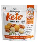 Natures Garden Keto Snack Mix - Probiotic Cheese Balls & Heart Healthy Nuts - Crunchy Low Carb Keto Snack - 12 Individual Servings - 12 Ounce Pack - Buy Online on SooperMarket.com