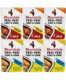 Hot Peri Peri Marinade 120g x3 with Lemon & Herb Peri Peri Marinade 120g x3 - Bundle Consisting of Nando's Coat 'n Cook Sauces x6 Pack - Buy Online on SooperMarket.com