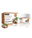 Coconut Face Cream | 24-Hour Moisturising & Revitalising | Reduce Pigmentation & Even Skin Tone | 50g - Shop Internationally - Buy Online on SooperMarket.com