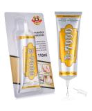 B7000 Rhinestone Jewelry Glue Clear, B-7000 Glue 3.7 fl oz Upgrade Multi-Function Adhesive Super Glue with Cap & Precision Tip for Repair, Small Hobby Models, Metal Stone Crafts, Fabric, Shoes(110ML) 1 x110ML/ 3.7fl oz - Buy Online on SooperMarket.com