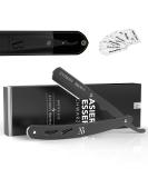 Buy Anthony Brown Razor Set - Precision Blade Head Black & Silver Options Includes Changing Blades & Etui - International Shipping Available - Buy Online on SooperMarket.com