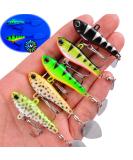 Njord Kalastus Jig Spinner Set 2023 - 5-Piece 20g UV-Active Lead Head for Perch Pike Zander & D bel | Colorful Trigger Hook | International Shipping - Buy Online on SooperMarket.com