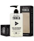  Barber Tools Razing gel Transparent 150 ml - for a precise shave of the beard contours (visibility lubricity and maximum protection) Brown 150 ml (1 Pack) - Buy Online on SooperMarket.com