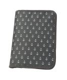 Luxdag Nylon Wrap Diaper Bag with Zipper - Dark Gray Anchor - Stylish & Functional Compartment Organizer for On-the-Go Parents - Buy Online on SooperMarket.com