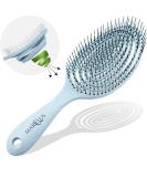 marQus Detangle Hair Brush - Ultra-soft Bristles for Men & Women - Tangle-Free Hair, Wet & Dry Use - 1pcs Arctic Brush - Buy Online on SooperMarket.com
