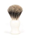 Fendrihan Classic Pure Grey Badger Shaving Brush | Ivory Resin Handle for Personal & Professional Shaving - International Shipping Available - Buy Online on SooperMarket.com