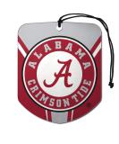 FanMats 61602 NCAA Alabama Crimson Tide Car Air Freshener 2 Pack - Black Ice Scent, Odor Eliminator | Shield Design w/ Team Logo - Buy Online on SooperMarket.com