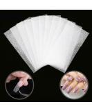 MWOOT 100 Pieces Fiberglass Nail Extension Fiber Nail Art Quick Extension Fiberglass Silk False Nails Tips Wrap Salon Tool For UV Gel Nails Art - Buy Online on SooperMarket.com
