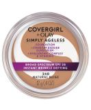 Covergirl Olay Simply Ageless Foundation 240 Natural Beige  .4 oz (12 g) - Buy Online on SooperMarket.com
