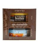 Cuccio Naturale Spa Essential Kit - Milk & Honey - Infused with Essential Oils for Soft Polished Skin - International Shipping Available - Buy Online on SooperMarket.com