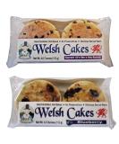 Welsh Cakes by Welsh Baker - 2 Flavor Variety Box - 8 Cakes in All - 4 cakes per Package - Currant and Blueberry - Buy Online on SooperMarket.com
