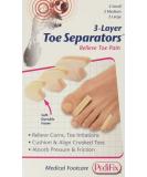 Pedifix 3-layer Toe Separators 6-Count - Buy Online on SooperMarket.com