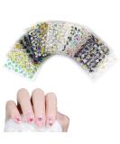 50 Leaves 3D Design Nail Stickers | Self-Adhesive 3D Nail Art for DIY | Perfect for Manicure Phone Cases & Gifts - Buy Online on SooperMarket.com