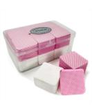 1080PCS Lint Free Nail Wipes - Non-Woven Polish Remover Pads for Nails & Eyelash Extensions - Soft Lint Free Wipes in Pink & White Case - Buy Online on SooperMarket.com